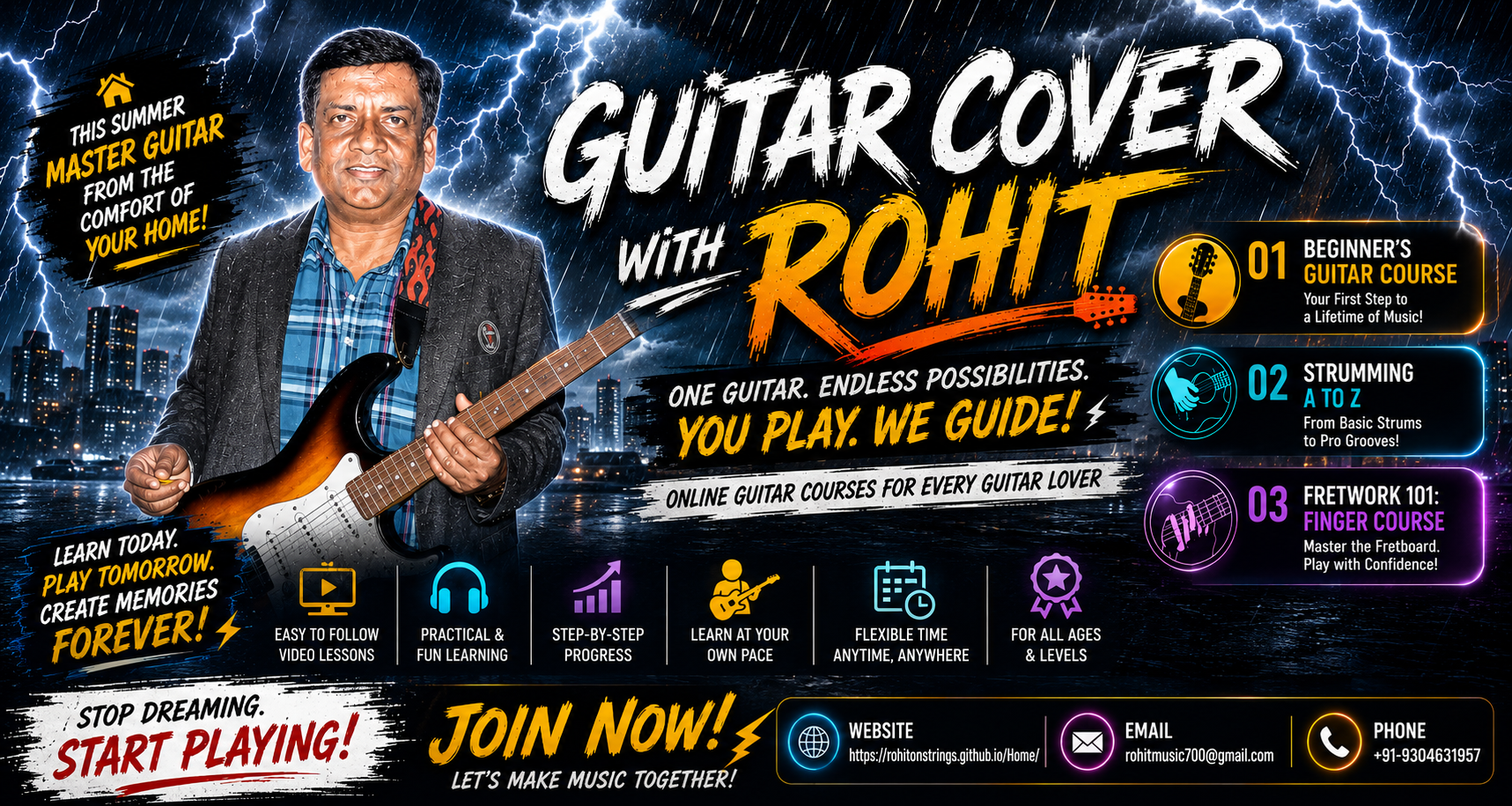 Guitar Course Banner